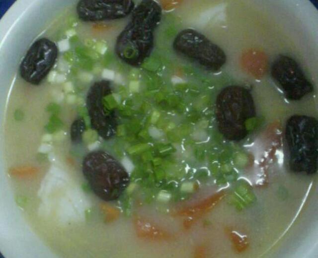 红枣墨鱼木瓜汤的做法