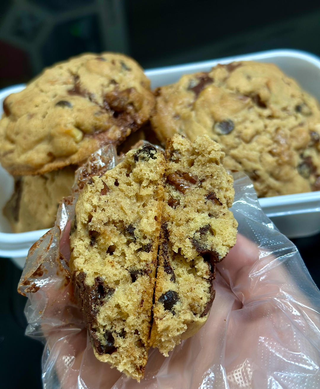 【纽约软曲奇】ins爆款，减糖版！外酥里软会爆浆