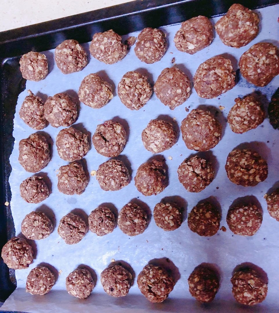 零失败！巧克力麦片能量球