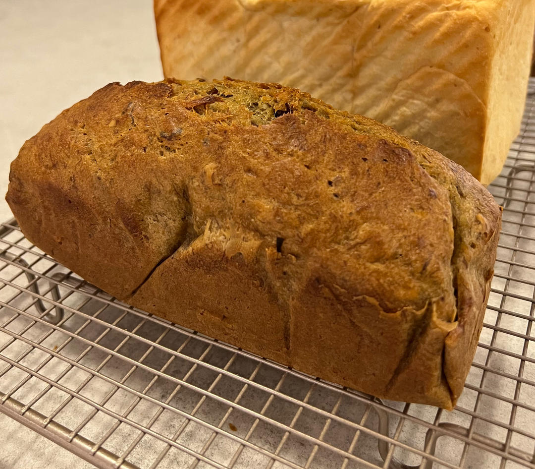 简单零失败的《香蕉核桃磅蛋糕》快手蛋糕