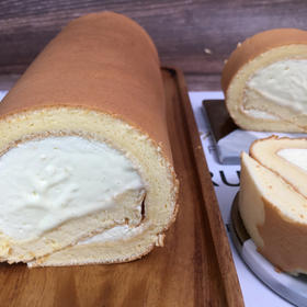 超详细的瑞士卷奶油蛋糕卷原味蛋糕卷的制作方法 饱满不掉皮不开裂（附模具换算方法）