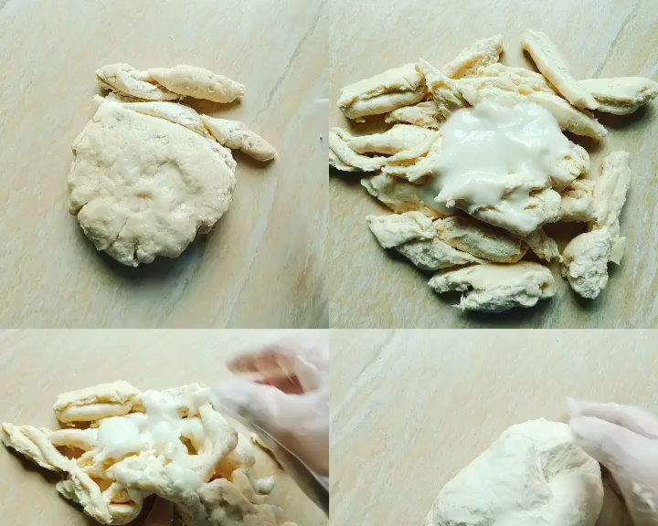 纯奶手撕吐司的做法 步骤1