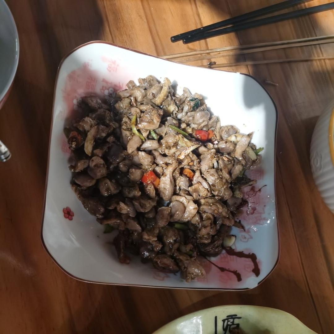 孜然鸡胗