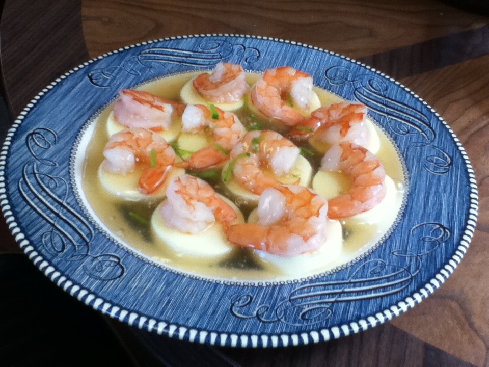 日本豆腐蒸虾仁