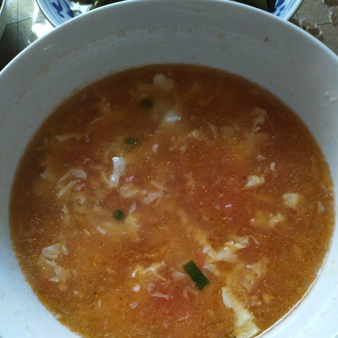 西红柿鸡蛋汤