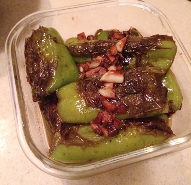 虎皮尖椒酿肉