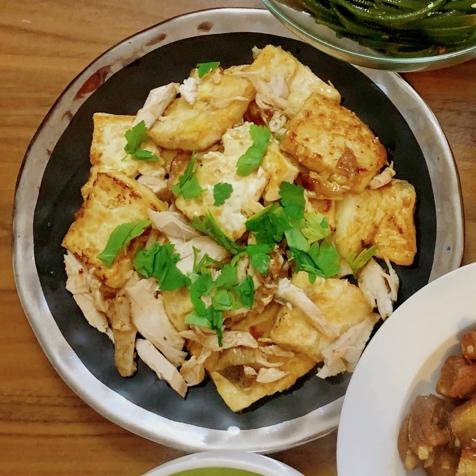 无敌好吃的香煎豆腐