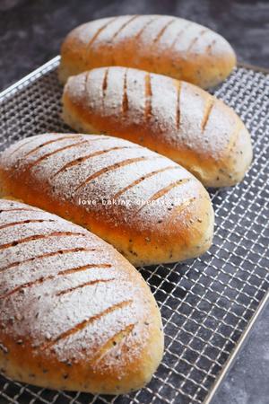 全麦黑芝麻软面包❗烫种，红糖，健康面包的做法 步骤17