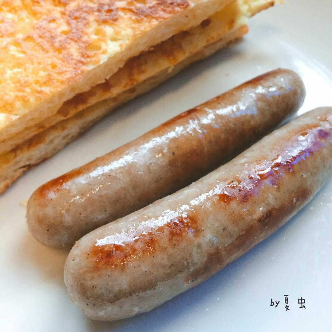 自制脆皮小香肠