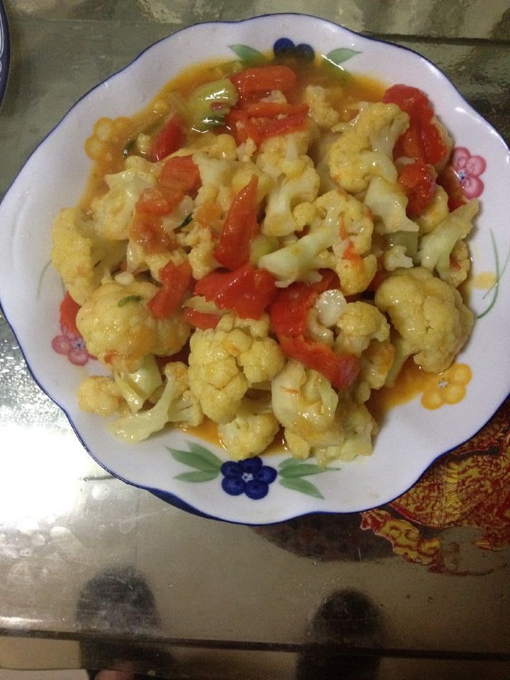 【圆满素食】咖哩菜花