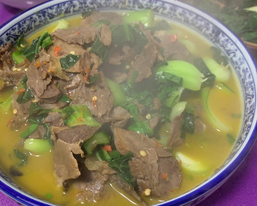 牛肉青菜