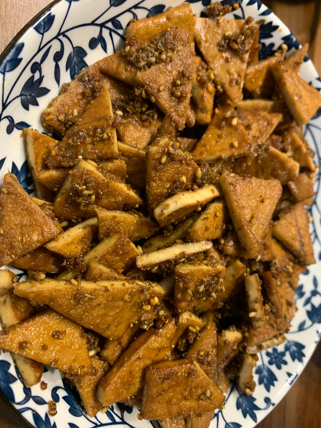 两步搞定一碟，冷吃香辣豆干！