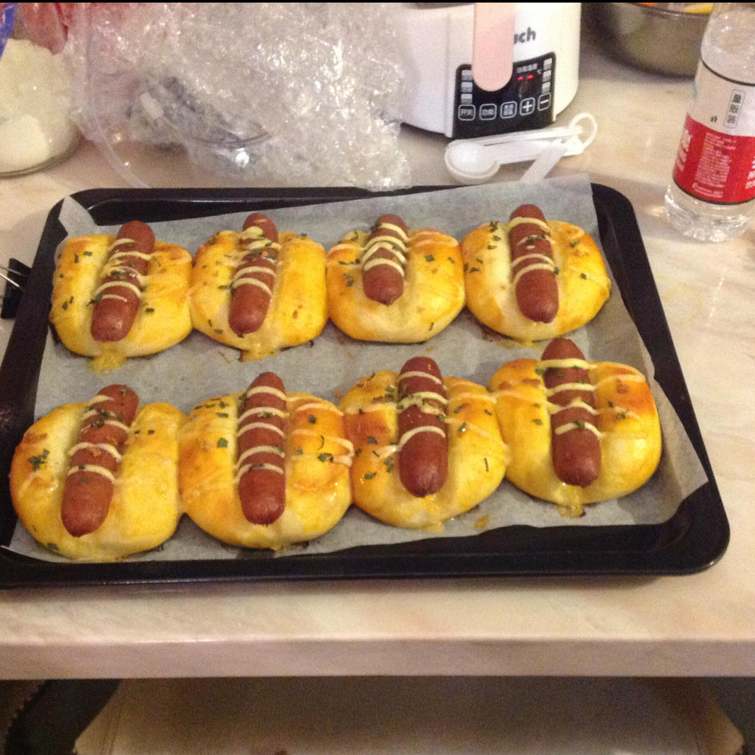 热狗面包