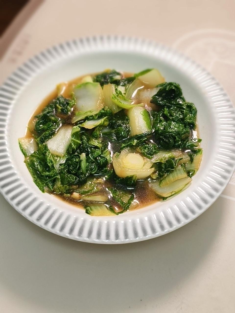 蚝油杭白菜
