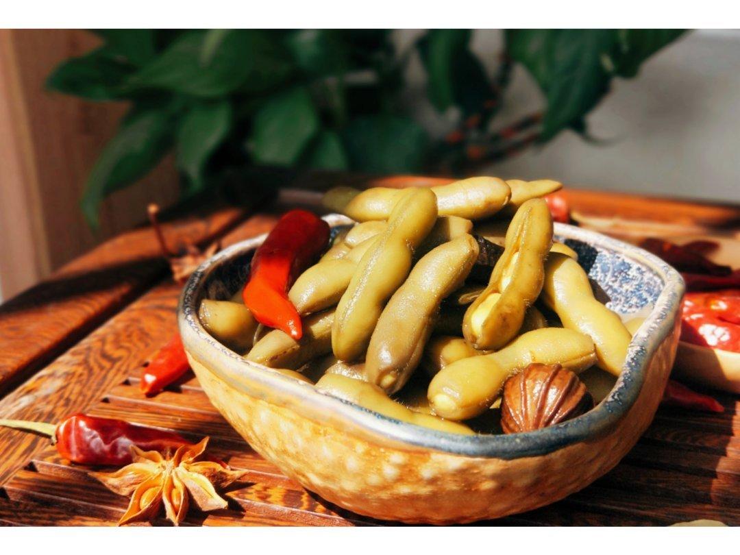 香辣煮毛豆.五香毛豆