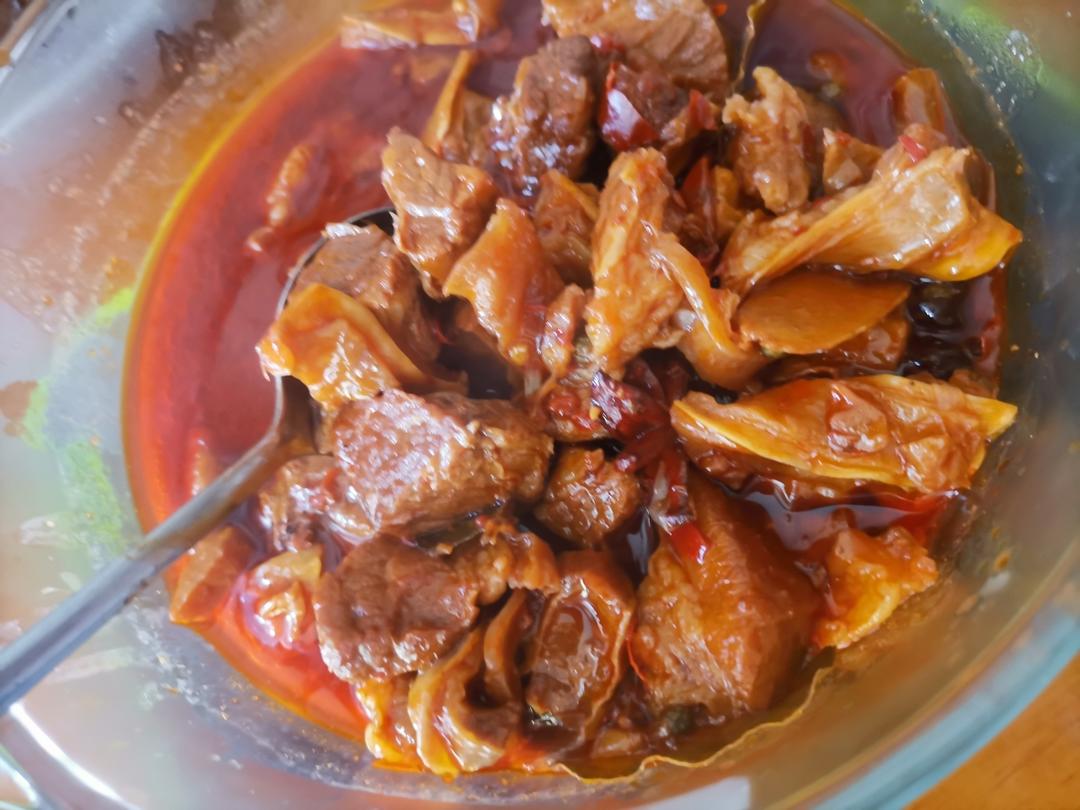 香辣牛肉