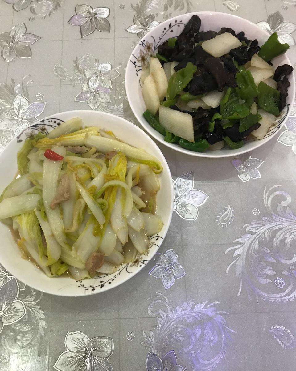 娃娃菜炒肉