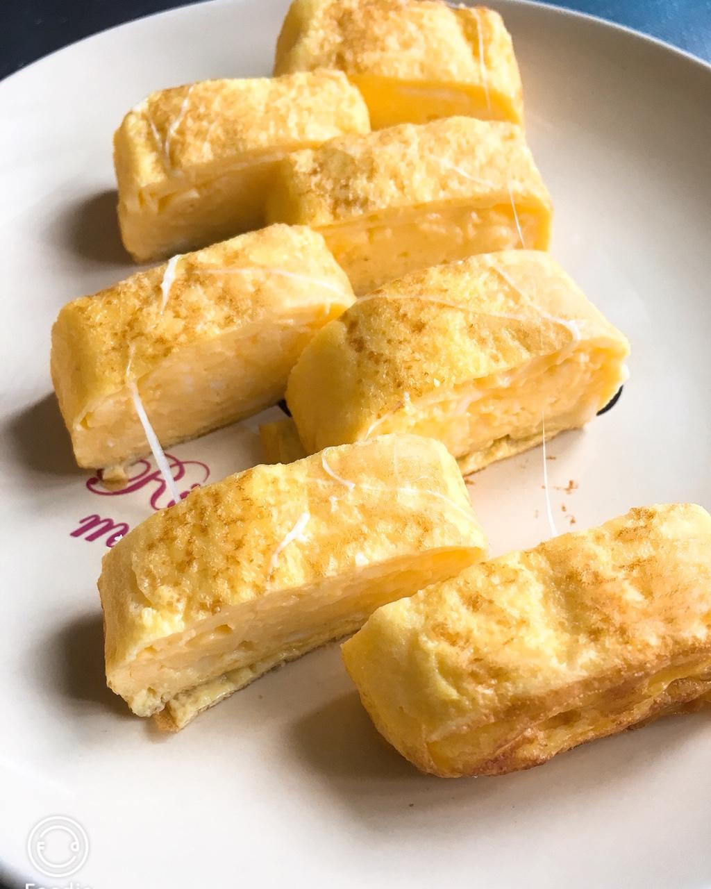 モモ做的正确的玉子烧厚蛋烧做法