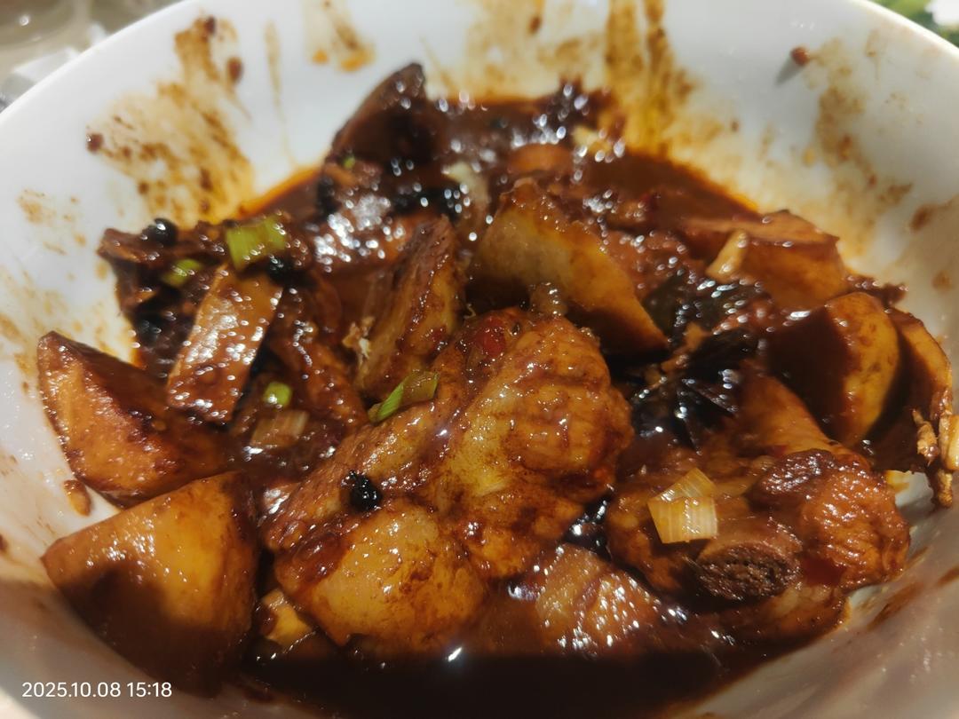 芋头烧排骨