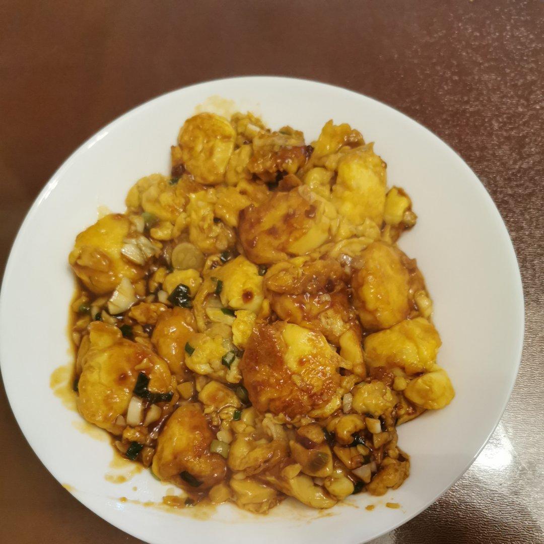 🔥超快手～酱汁日本豆腐，外酥里嫩