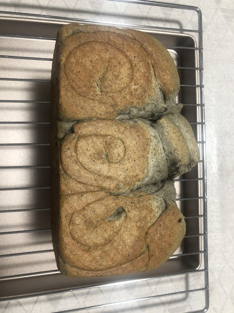 超级香的黑芝麻吐司🍞