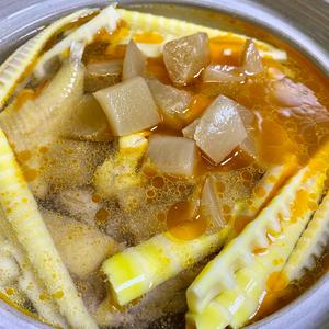 开胃靓汤‼️酸萝卜老鸭汤的做法 步骤5