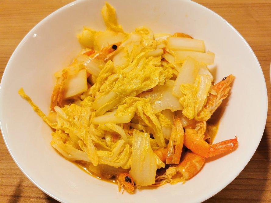 鲁式“四勺”白菜虾