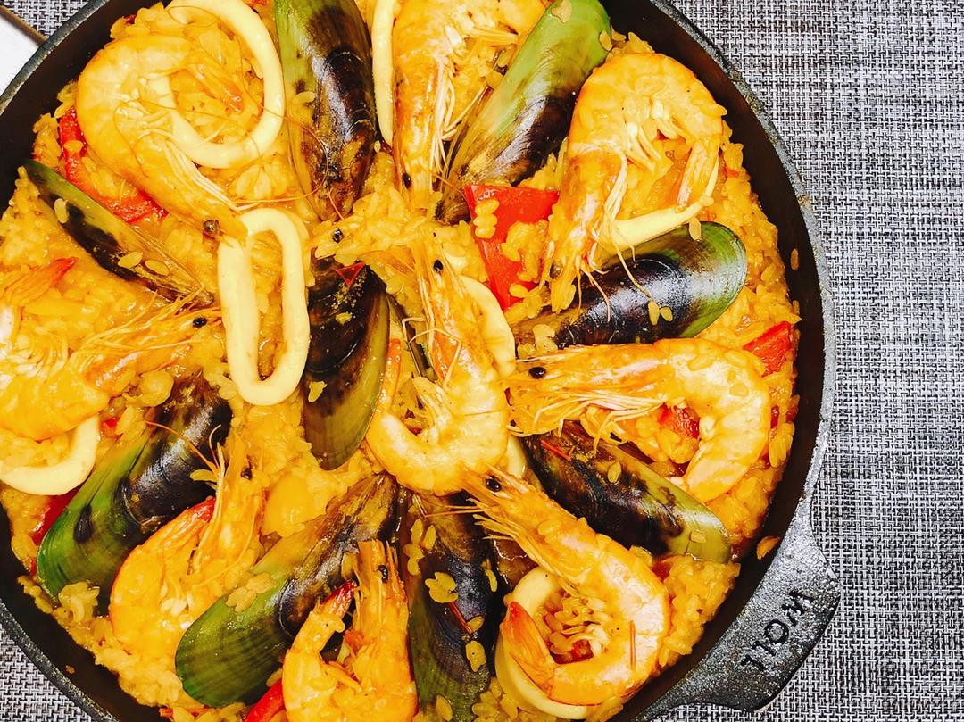 正宗paella 西班牙海鲜饭