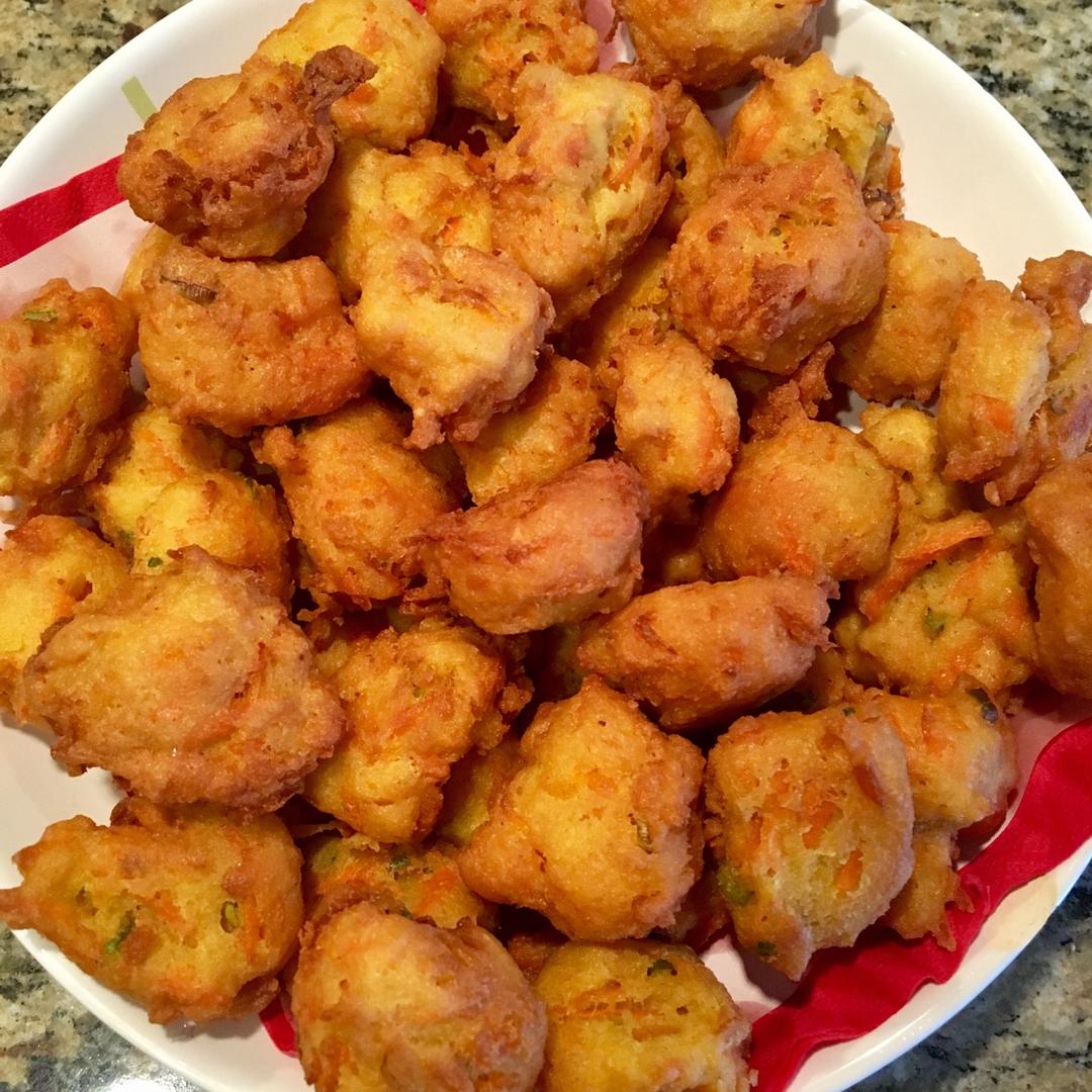 老丁的私房菜-素炸萝卜丸子