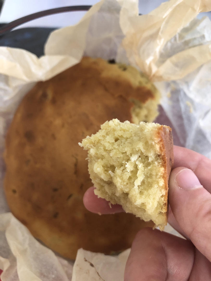 【空气炸锅菜谱】超好吃的香蕉玛芬蛋糕