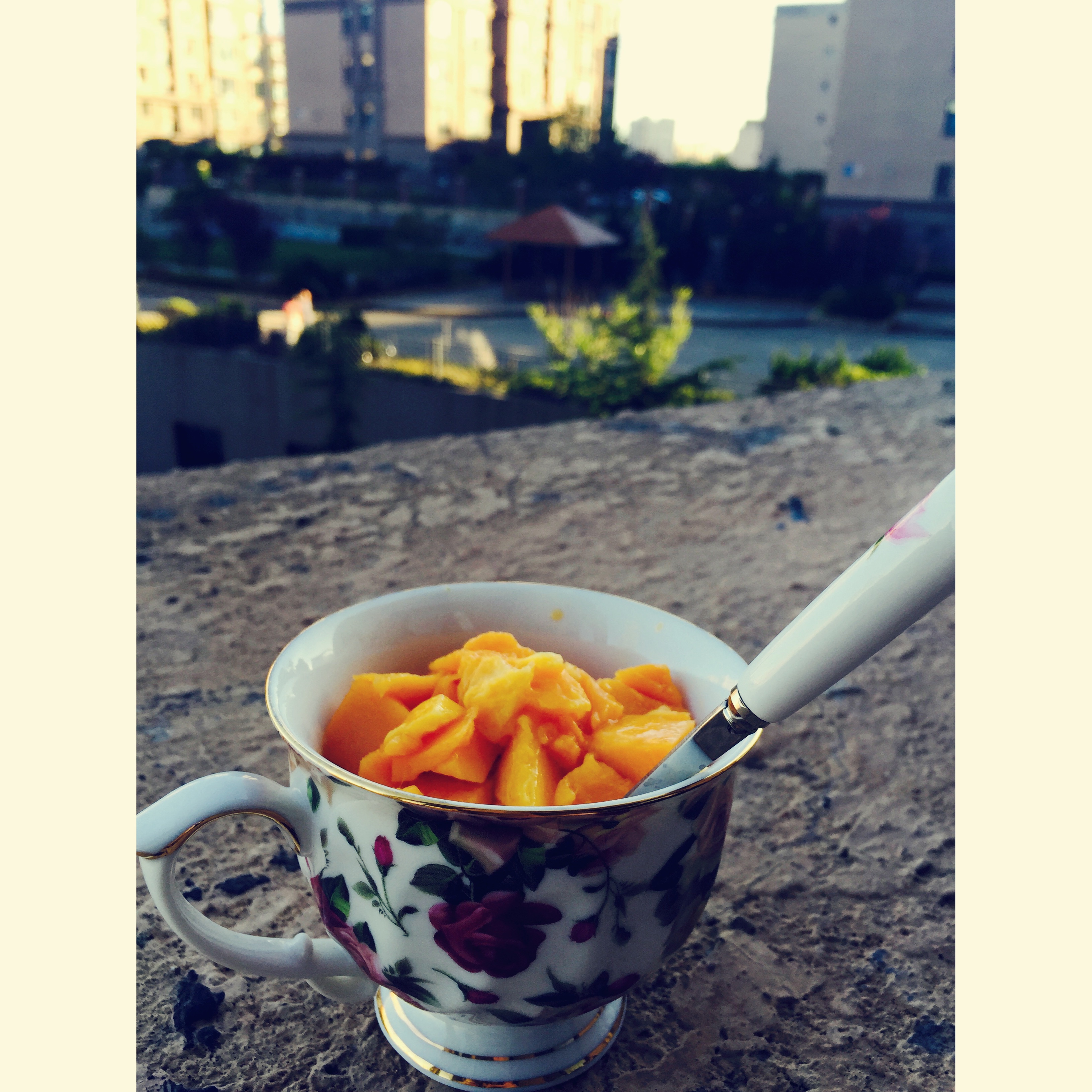 芒果酸奶杯