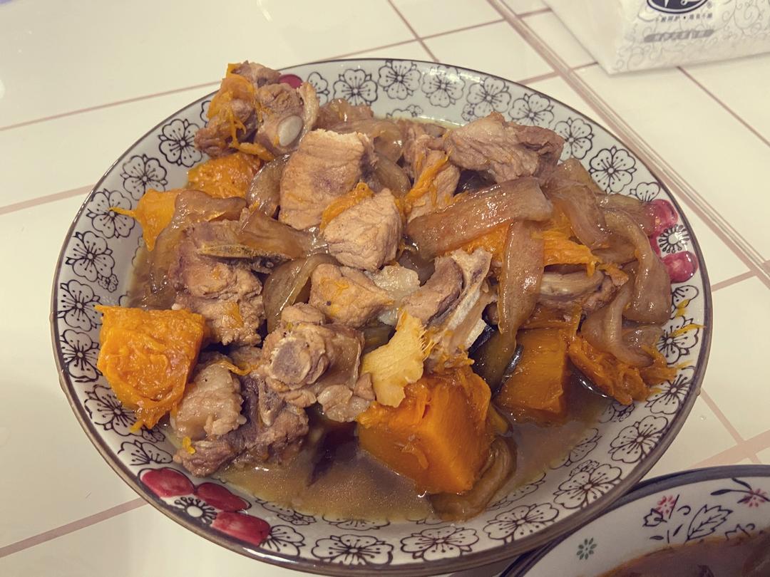 金瓜排骨 Pumpkin Stew with Ribs