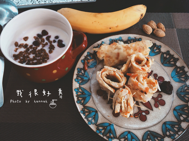 快手早餐之胡萝卜鸡蛋煎饼