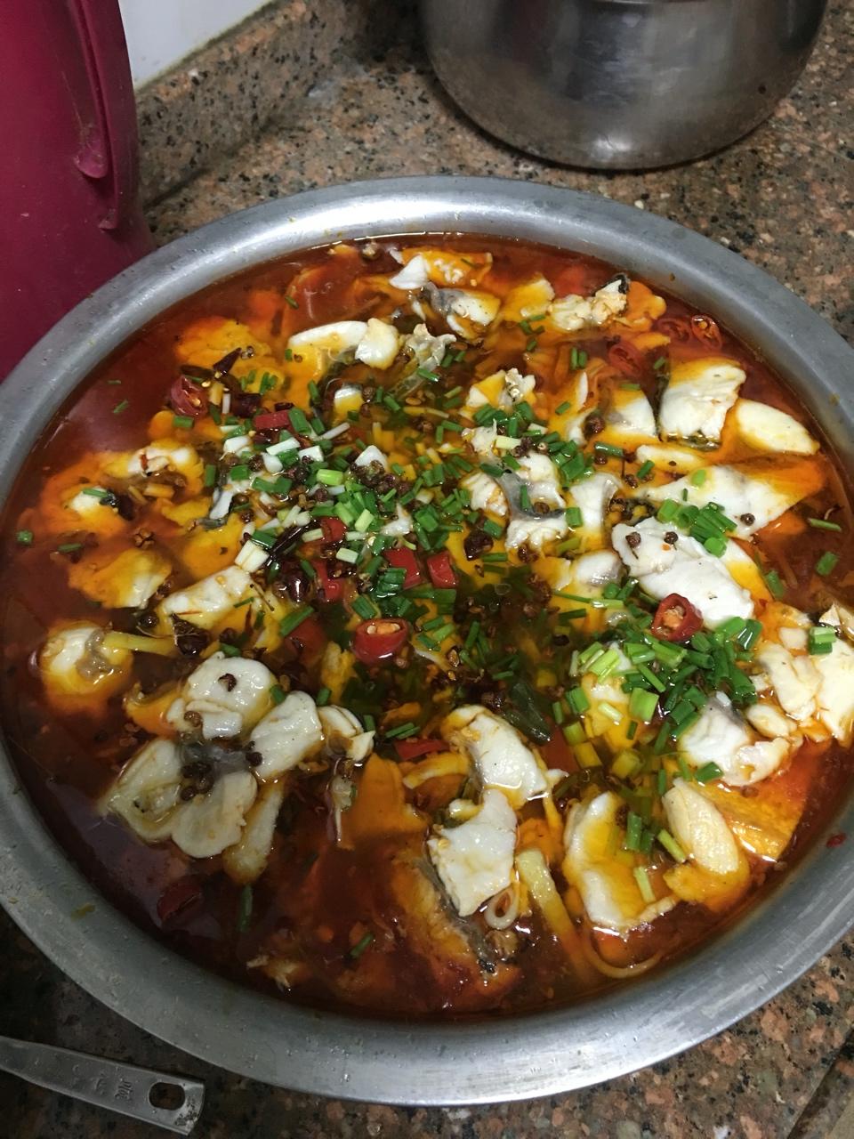 火辣辣的水煮鱼