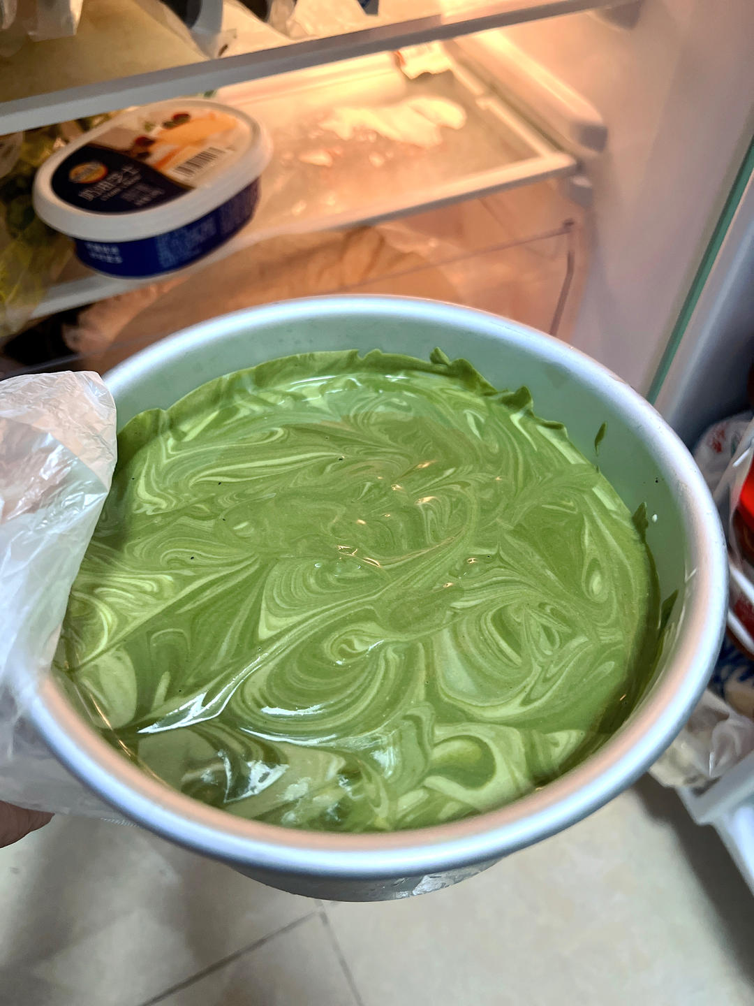 无需烤箱❗️零失败❗️抹茶大理石慕斯❗️入口即化