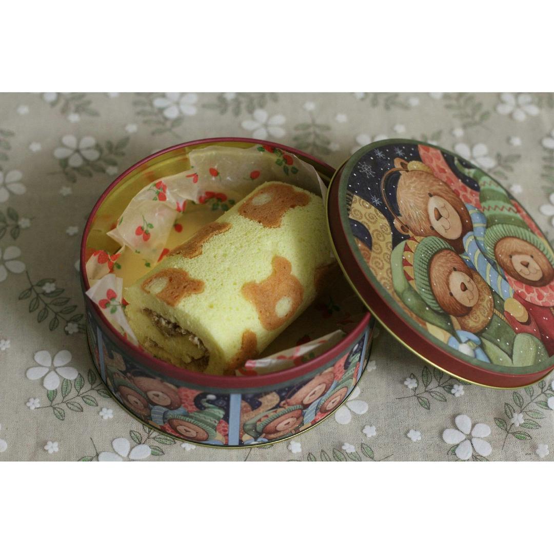 细腻零消泡彩绘蛋糕卷图案面糊制作方法