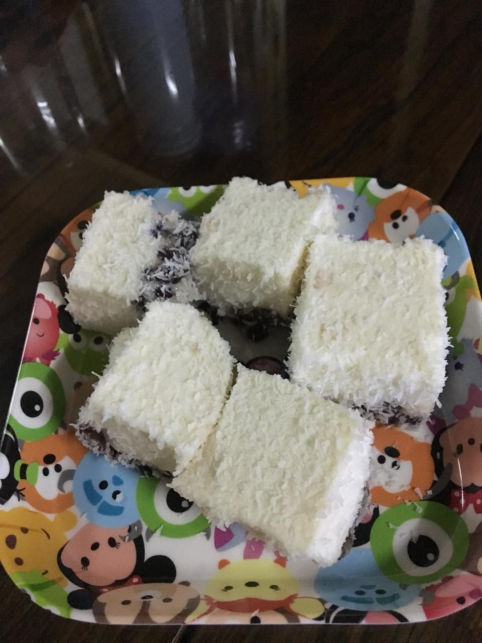 牛奶椰丝小方块