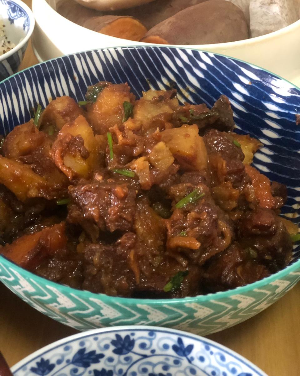番茄土豆炖牛腩