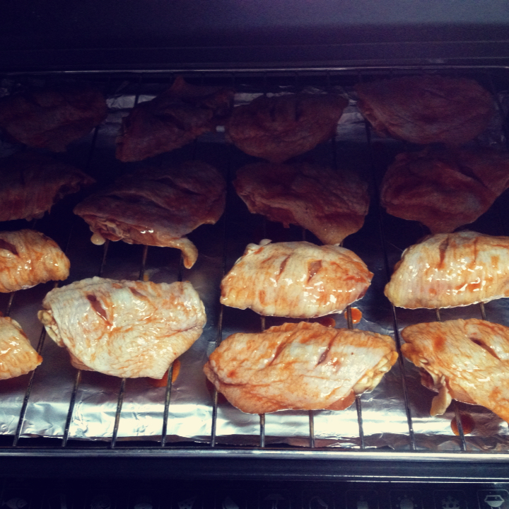 新奥尔良烤翅中