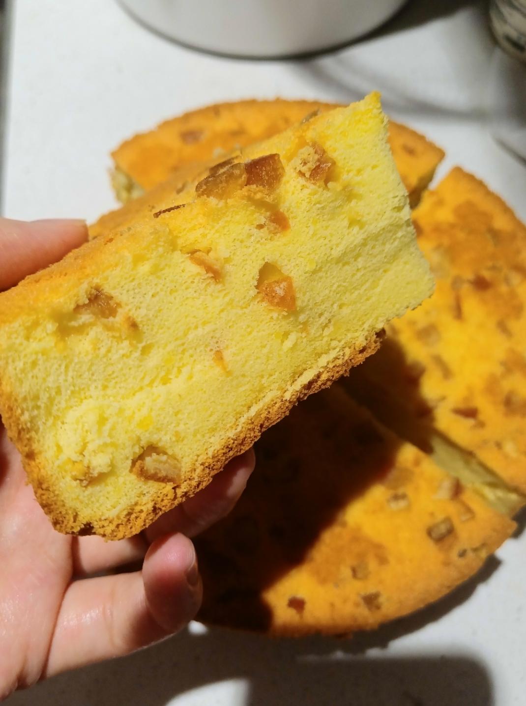 橙皮丁戚风蛋糕