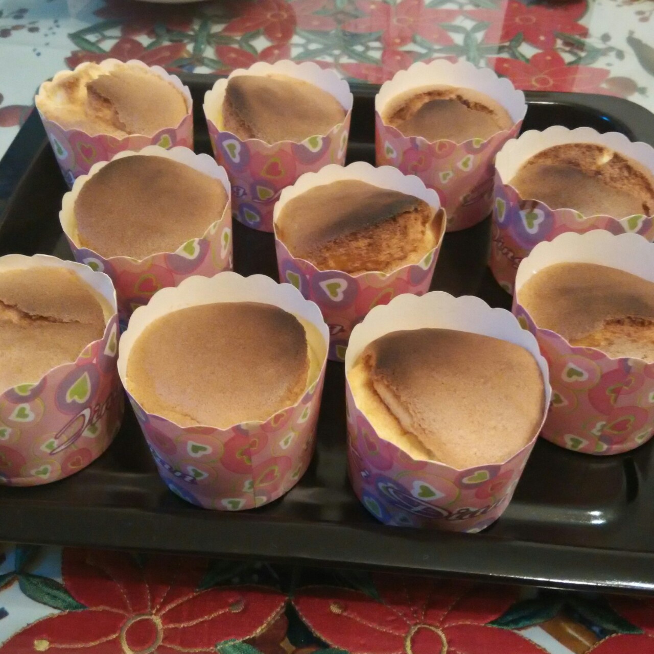 鲜奶油戚风杯子蛋糕（纸杯蛋糕）