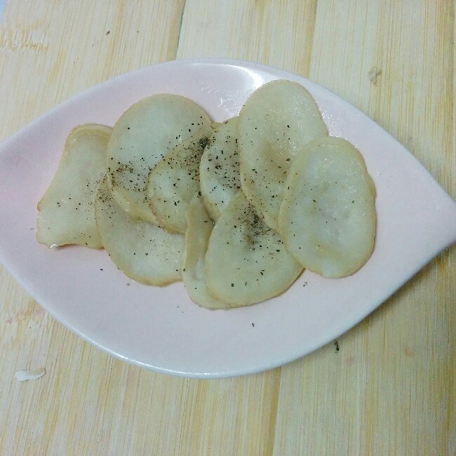 干煎杏鲍菇(无油版)的做法