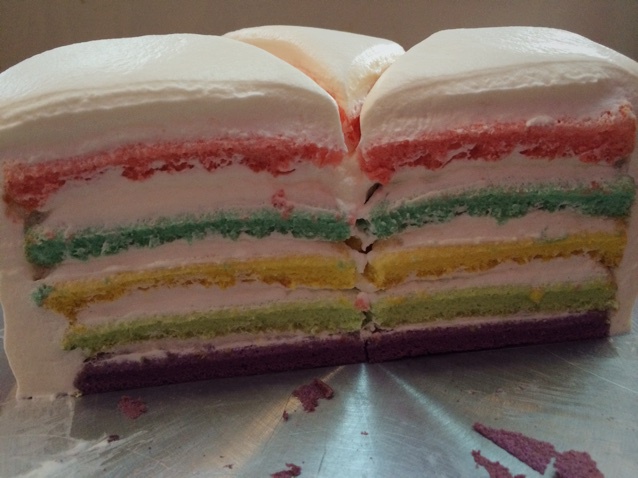 彩虹蛋糕