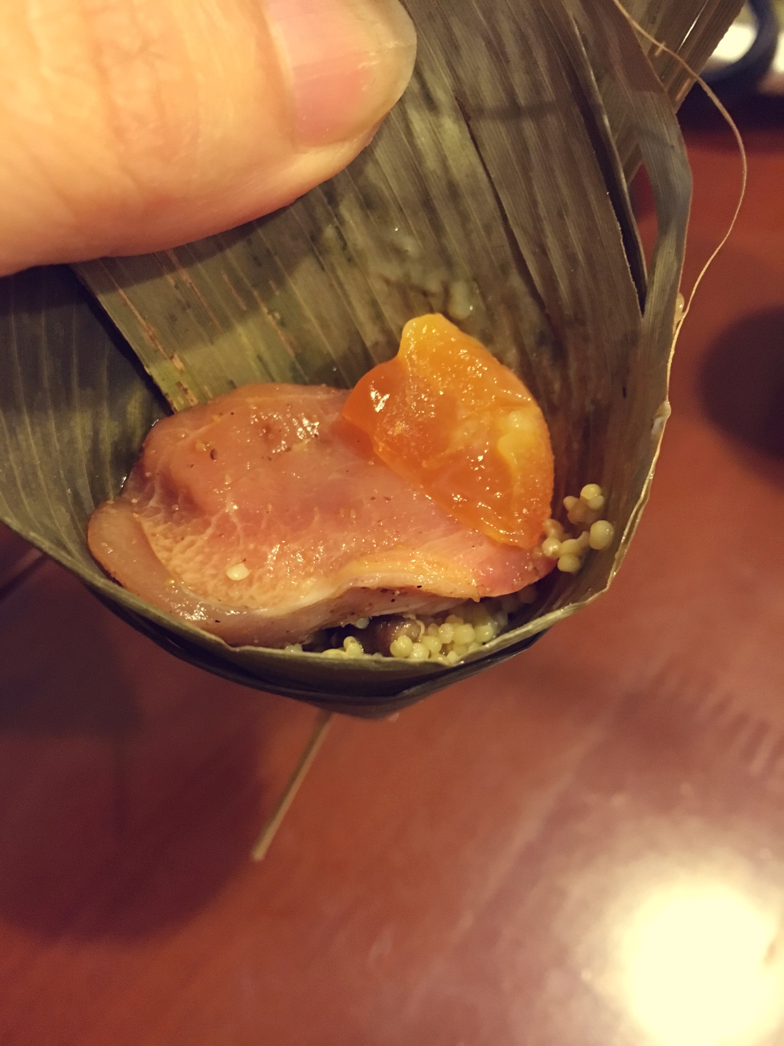 【为了我的胃】小米鸡肉粽的做法 步骤7