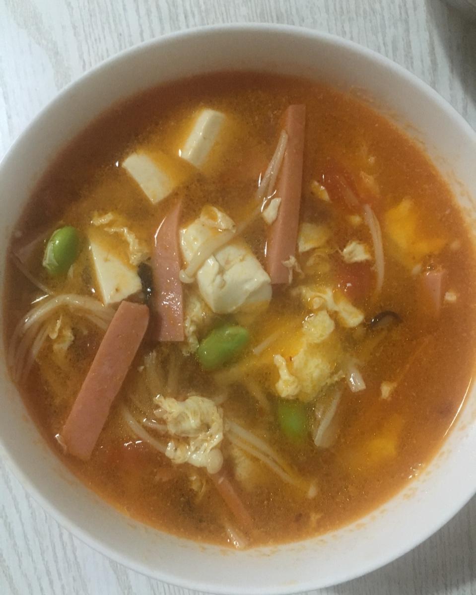 超好吃零失败番茄豆腐汤