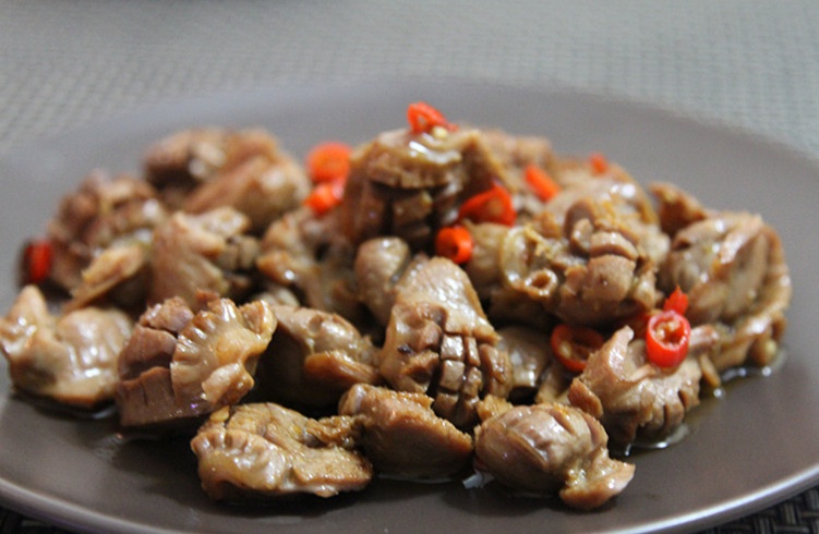 小米椒爆鸡胗