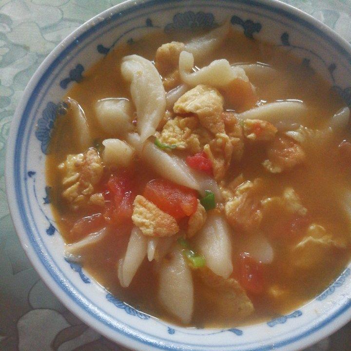 番茄鸡蛋疙瘩面