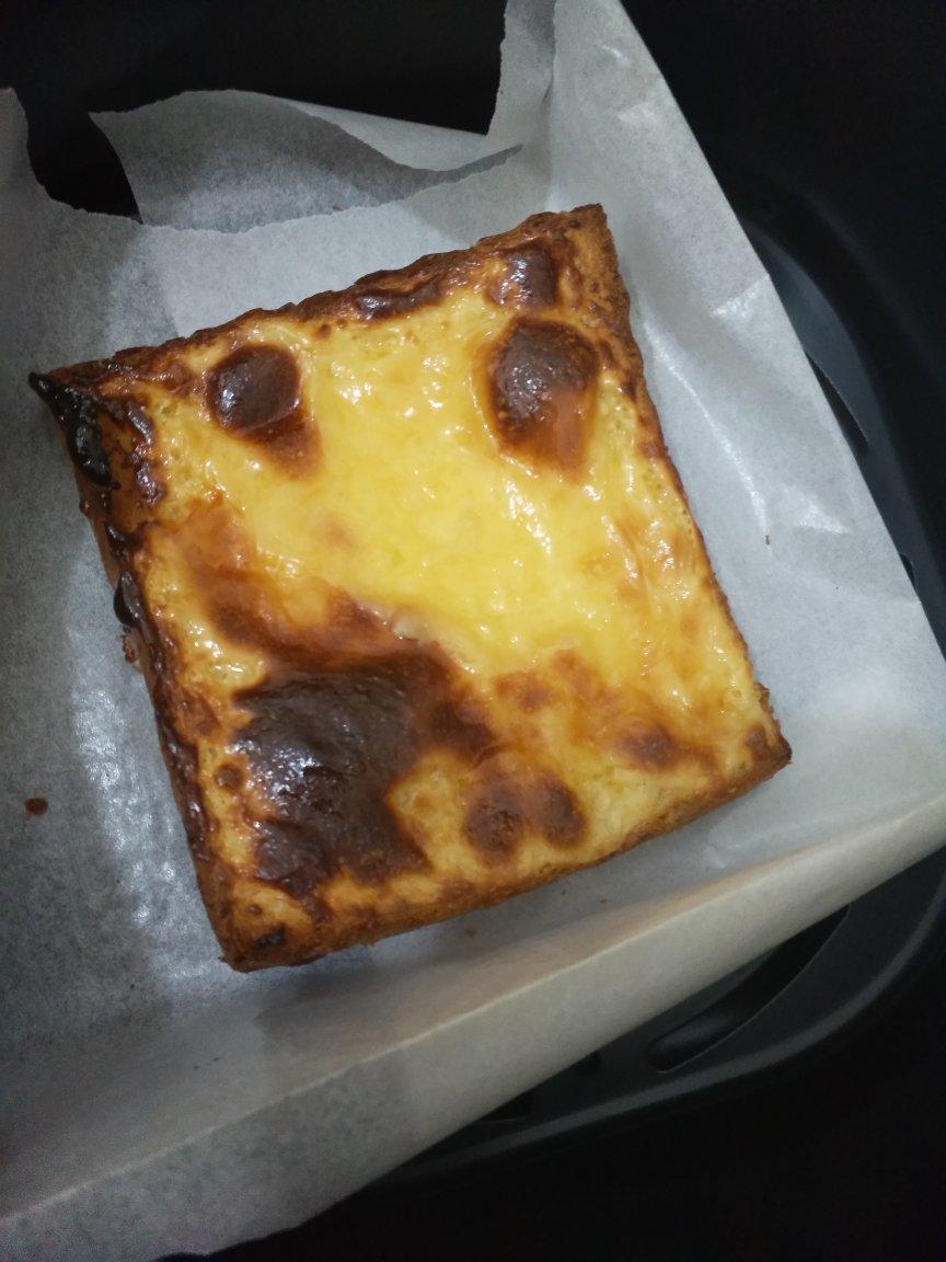 零失败快手岩烧乳酪(熔岩吐司)十分钟网红早餐，好吃哭