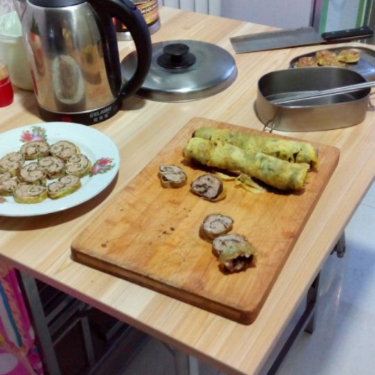 手机用户6119vj8x做的如意蛋包肉卷