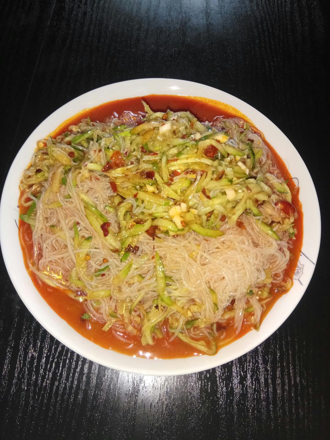 凉拌粉丝(夏天的最爱)